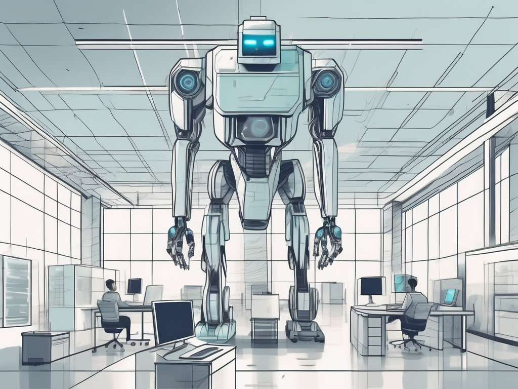 A nonprofit organization's building with advanced ai technology like robots